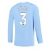 Manchester City Ruben Dias #3 Hjemmedrakt 2023-24 Lange ermer